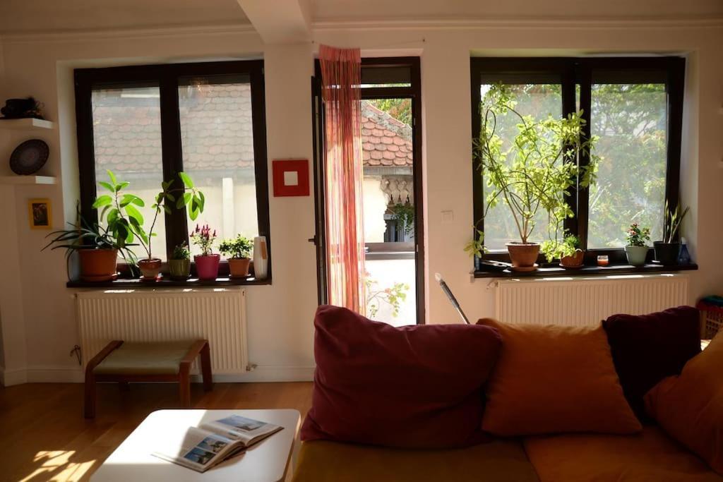 Appartamento Old Town Bohemian With Garden View Balcony Bucarest